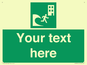 Custom Safe Condition Tsunami evacuation building